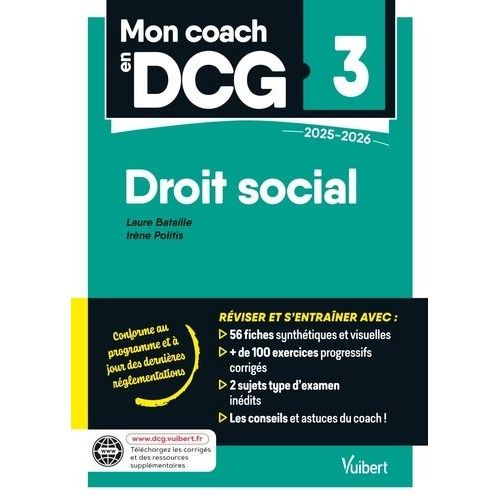 Mon Coach En Dcg 3 Droit Social