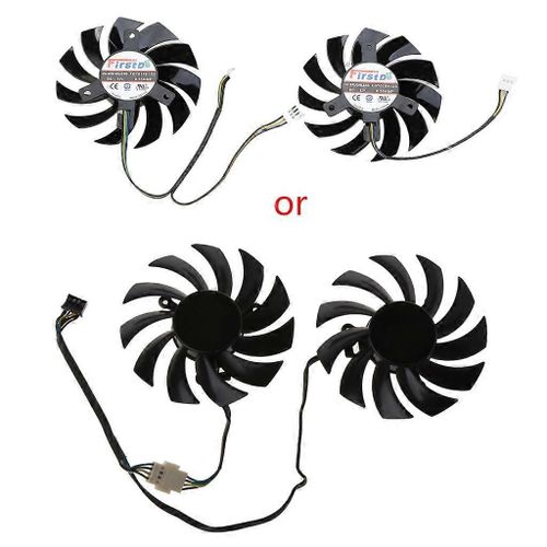 FD7010H12S 75MM 4pin refroidisseur ventilateur carte graphique carte vidéo ventilateur pour MSI Radeon Sapphire 6930 7850 GTX 550 750 Refroidissement de la carte vidéo
