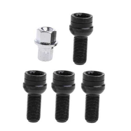 Kit De Vis Antivol De Roue De Véhicule Universel Écrous De Roue De Sécurité À Verrouillage Automatique Accessoires De Roue De Boulon