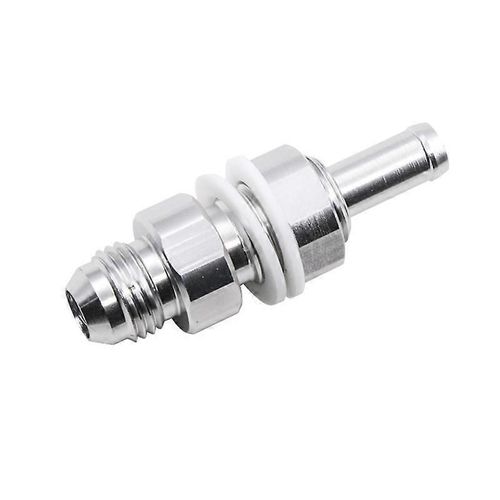 Cloison évasée mâle en aluminium robuste 6AN à 5/16 tuyau barbelé carburant pour raccord de réservoir connecteur rapide haute performance Ada