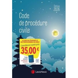 Code De Procédure Civile - Jaquette Blue Temple