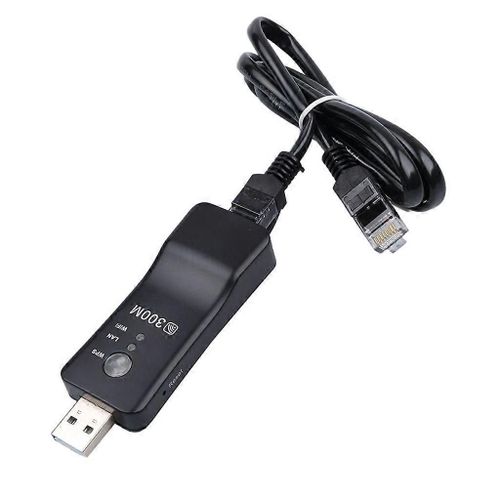 TV sans fil Adaptateur Wifi 300Mbps Carte réseau universelle RJ-45 Wi-fi WPS Répéteur Mode AP pour TV Casque de voiture