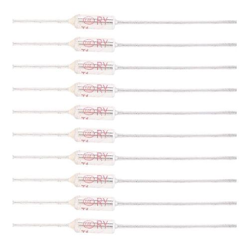 Fusible thermique à coque métallique 10pcs - 250VAC 10A TF 72-250°C121°C