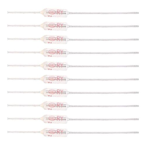 Coupure de fusible thermique à coque métallique 250VAC 10A - Paquet de 10