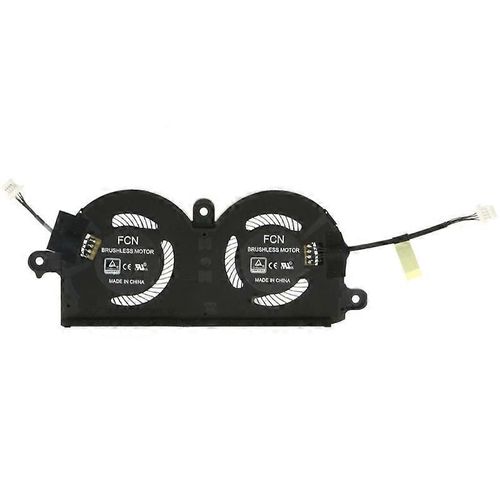 Radiateur de processeur d¿ordinateur portable DC5V 4 broches Ventilateur de refroidissement pour Dell XPS 13 9370 9380 0980WH