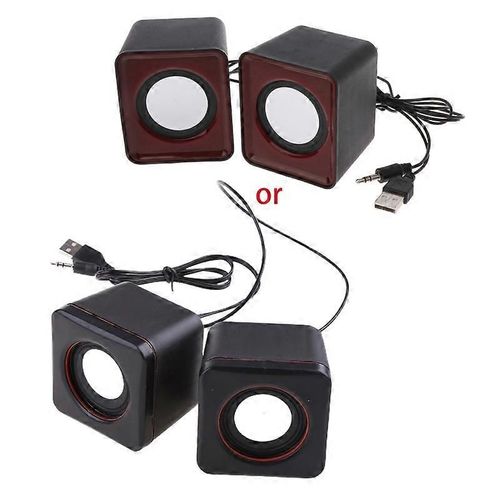 Mini haut-parleurs Surround à 360 degrés Son exceptionnel Haut-parleur de réveil Fabrication exquise Enceintes filaires Boîtes de résonance