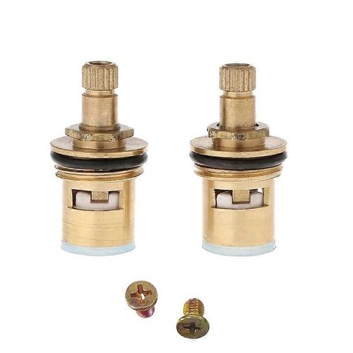Cartouche de robinet 1/2 « 20 dents Remplacement Robinet Vannes Cartouche céramique en laiton