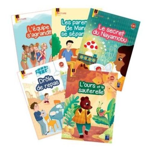 Album Lecture Piano Ce1 Série 2 Période 5, Pack De 5 Exemplaires