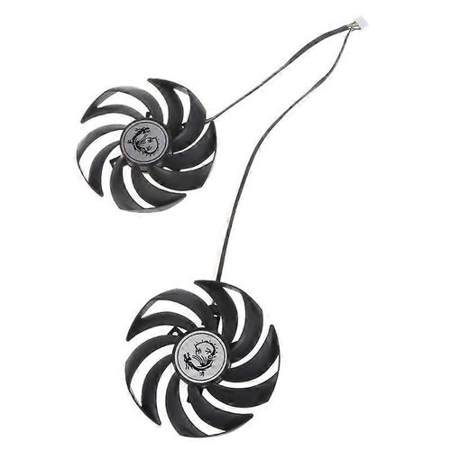 Ventilateur de refroidissement de carte graphique de 90 mm PLD09210S12HH refroidisseur 4 broches 12V pour ZMSI Radeon RX