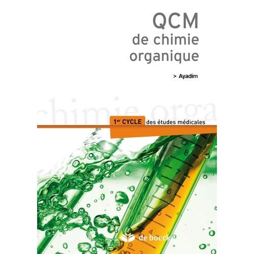 Qcm De Chimie Organique