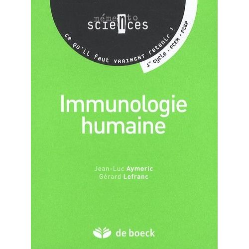 Immunologie Humaine