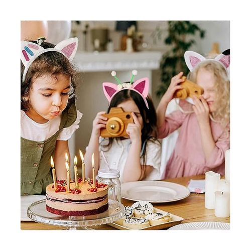 6 Pcs Oreilles D¿Animaux Enfants Bandeaux Halloween Bandeaux Glitter Bandeaux Halloween Animal Bandeaux Ha