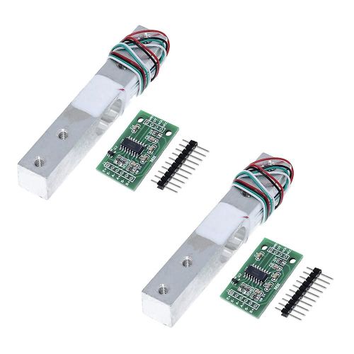 2 Ensembles Capteur De Poids De Cellule De Charge Numérique Balance De Cuisine Électronique + Module D¿Annonce De Pesage Hx711 (10kg)