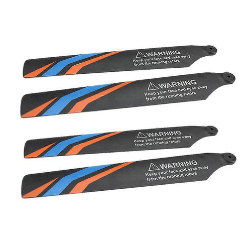 4 Pcs Hélices à pales principales pour XK K127 RC Hélicoptère Avion Drone Pièces de rechange Accessoires
