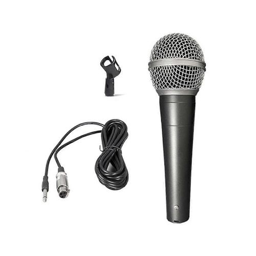 SM58 Microphone Vocal Dynamique SM58 Microfone Professionnel Maison KTV Spectacle Scénique (Sans Interrupteur)