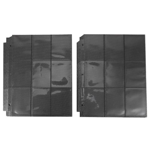 900 Poches Cartes À Collectionner Manches Classeur, Manches De Reliure De Carte De Baseball Adaptées À 3 Cartes De Reliure À Anneaux Ho