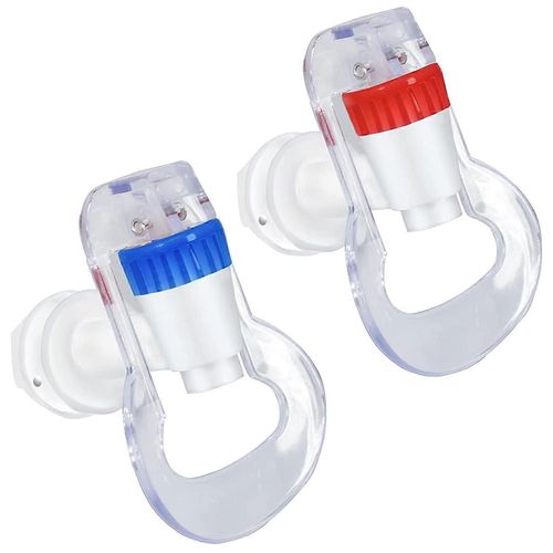 Robinet poussoir de remplacement de distributeur d¿eau - Sac bleu et rouge de Spigot d¿eau froide et chaude
