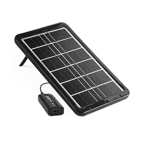 Panneau Solaire Usb 5v 6w, Chargeur De Batterie De Panneau Solaire D¿Efficacité Portable Avec Câble Pour Téléphone Portable Pow