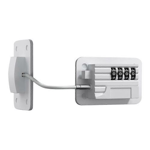 Serrure à combinaison à 4 chiffres pour réfrigérateurs, congélateurs et armoires, installation sans perçage