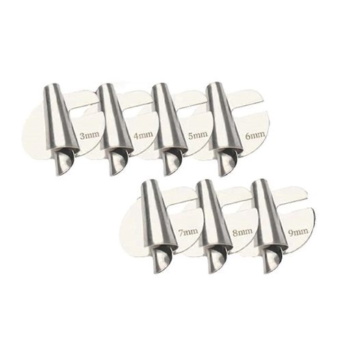 Général Couture Ourlet Pieds 3-9mm 7 Tailles Large Ourlet Pied-de-biche Machine à coudre Pied-de-biche Ourlet