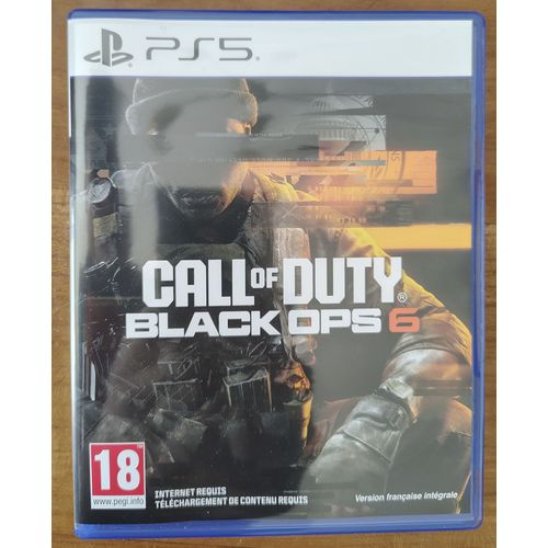 Jeux Ps5 : Call Of Duty Black Ops 6