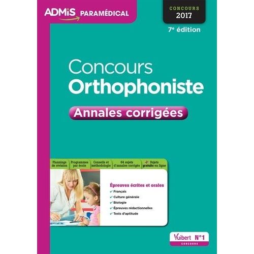 Concours Orthophoniste - Annales Corrigées