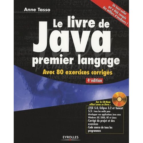 Le Livre De Java Premier Langage (1 Cd-Rom)