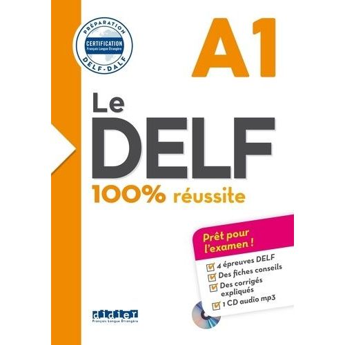 Le Delf A1 100% Réussite (1 Cd Audio Mp3)