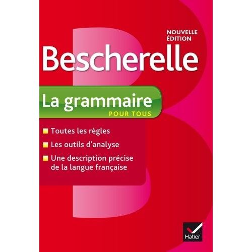 Bescherelle La Grammaire Pour Tous