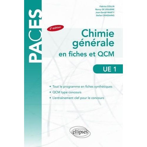 Ue1 Chimie Générale - Fiches Et Qcm