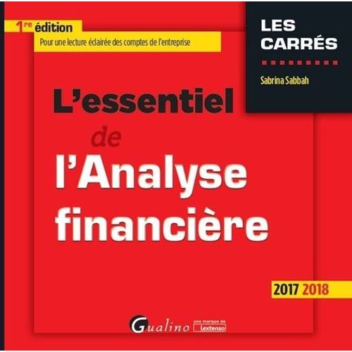L'essentiel De L'analyse Financière