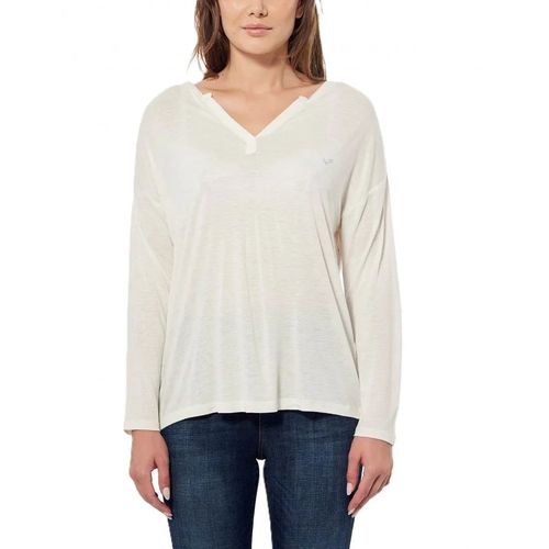Kaporal - T-Shirt Manches Longues - Blanc