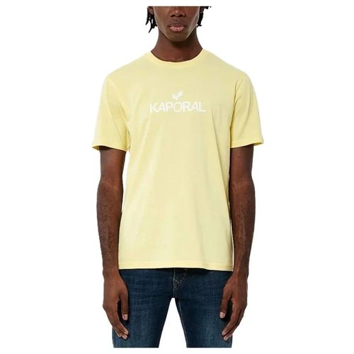 Kaporal - T-Shirt Col Rond - Jaune