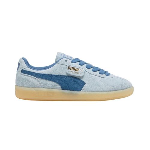Chaussures Puma Palermo Hairy Bleu Ciel