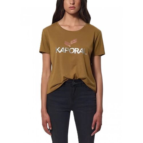 Kaporal - T-Shirt Col Rond - Marron