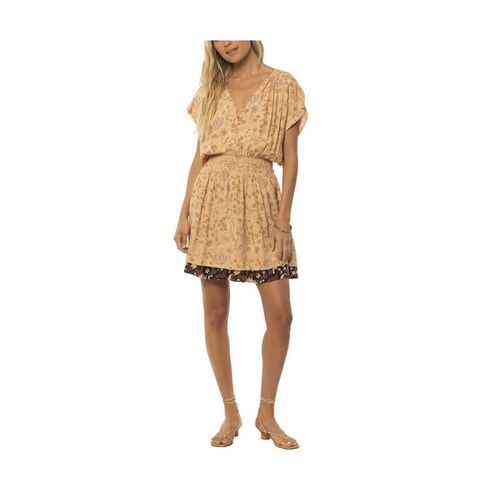 Amuse Society - Robe Fleurie - Jaune