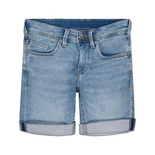 Teddy Smith - Short En Jean Junior - Bleu