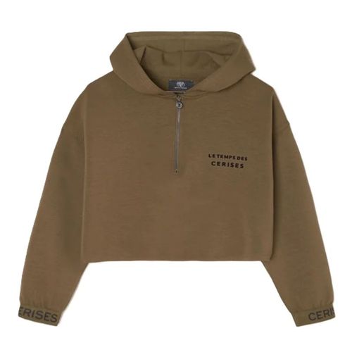 Temps Des Cerises - Sweat Zippé - Marron