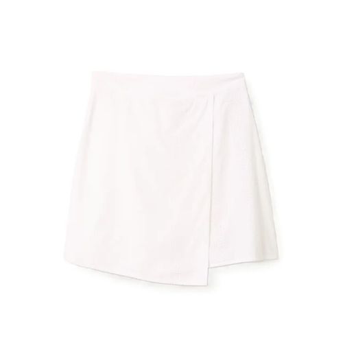 Tom Tailor - Jupe-Short Brodée - Blanche