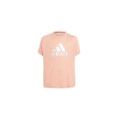 Adidas Junior - T-Shirt Manches Courtes - Saumon