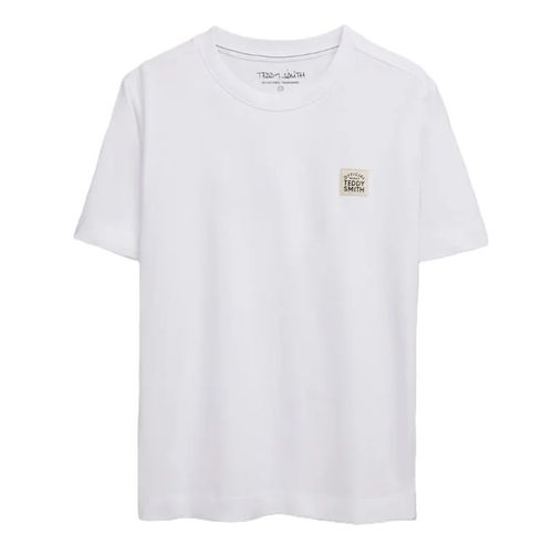 Teddy Smith - Tee-Shirt Junior - Blanc