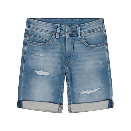 Teddy Smith - Short En Jean Junior - Bleu Délavé