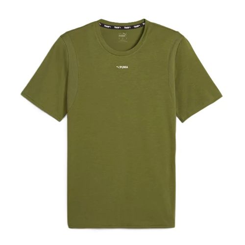Puma - T-Shirt Col Rond - Kaki