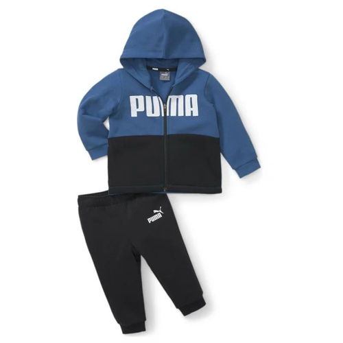 Puma - Survêtement Bébé - Noir Et Bleu