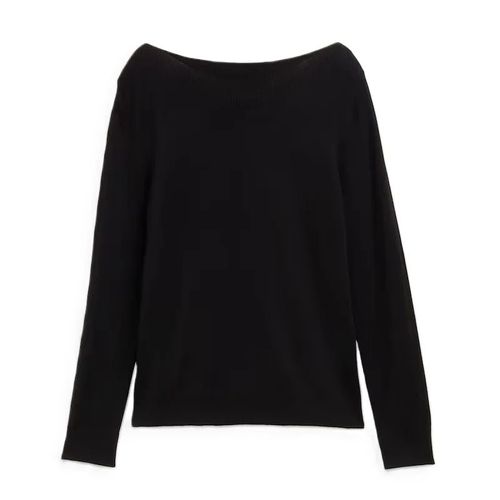 Tom Tailor - Pull Col Bardot - Noir