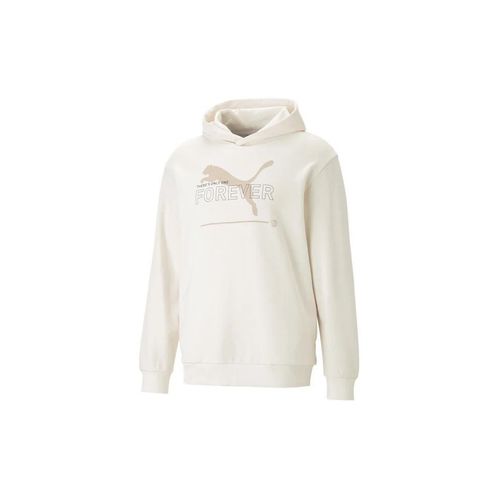 Puma - Sweat Capuche - Beige