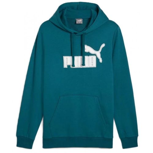Puma - Sweat À Capuche - Bleu Canard