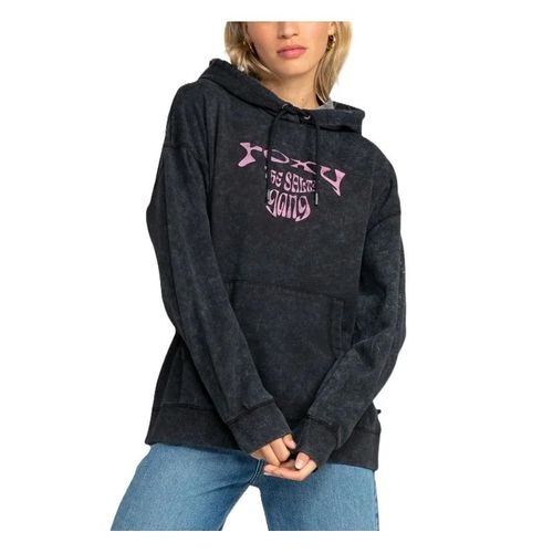 Roxy - Sweat À Capuche - Noir Délavé
