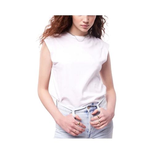 Teddy Smith - Tee Shirt Sans Manches - Blanc