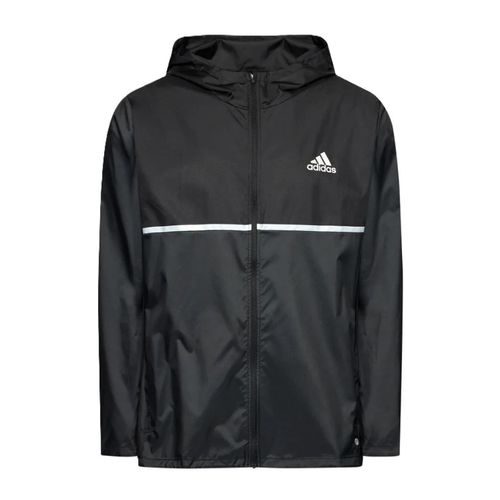 Adidas - Imperméable Zippé À Capuche - Noire